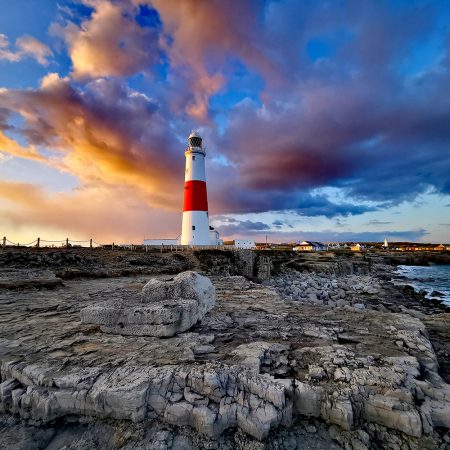 Sunset Portland Bill