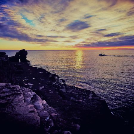 A Break in The Clouds at Pulpit Rock