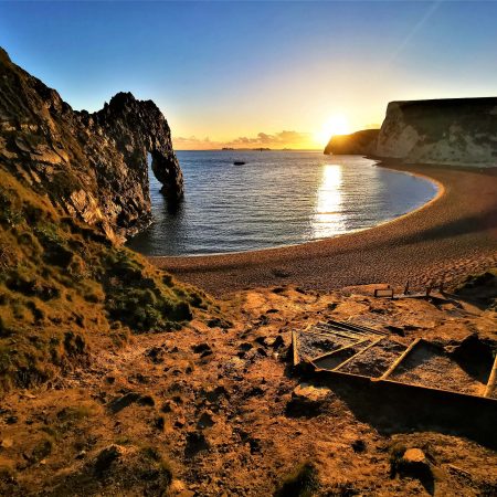 Golden Sunset Durdle Door