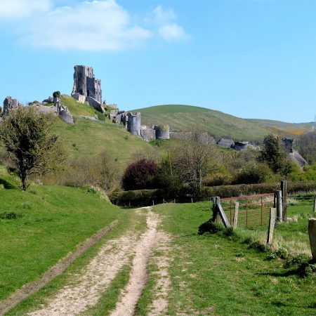 Walking Into History Corfe Castle